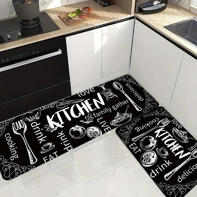 Non slip Oil proof Floor Mat Kitchen Living Room Laundry - Temu | Temu Affiliate Program
