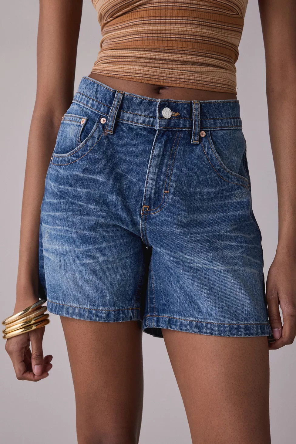 BDG Indie Mid-Rise Denim Shorts | Urban Outfitters (US and RoW)