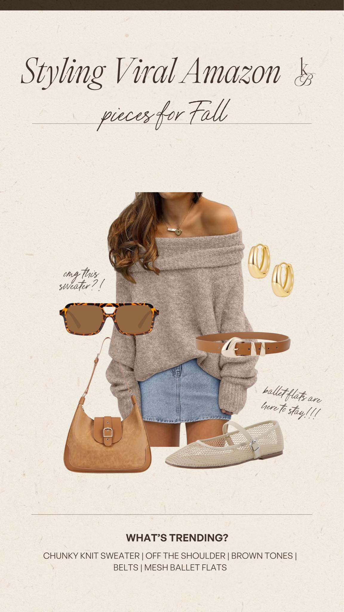 Amazon pieces and how I’m styling them for a fall transition look🐻🍂🤎✨👜 #amazon #fall #kelclight 

#LTKMidsize #LTKStyleTip #LTKFallSale