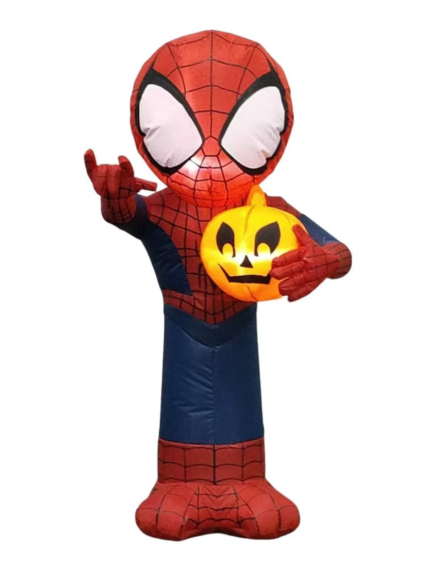 Marvel 42.1" Airblown Halloween Spider-Man Light Decoration 

 #LTKSeasonal #LTKHome #LTKKids