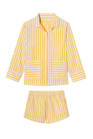 Pocket Shorts Set in Rally | Lake Pajamas