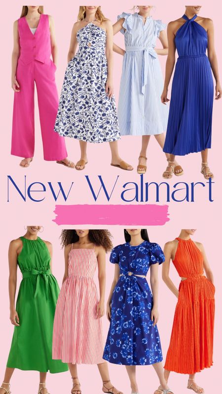 Walmart new arrivals—the prettiest colorful dresses for spring/summer! Wedding guest dresses, summer dresses 

#LTKwedding #LTKSeasonal #LTKfindsunder50