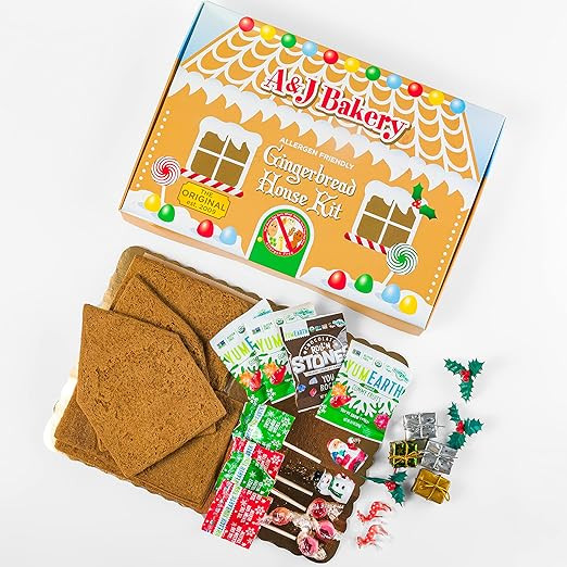 Allergen Friendly Holiday Gingerbread House Kit | Amazon (US)