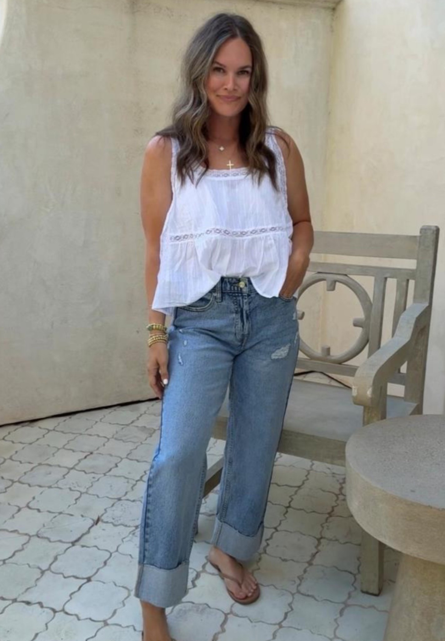 These Walmart jeans are a staple and are going to transition with me into fall so well!

#LTKootd #LTKSeasonal