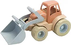 Dantoy Bio-Toy Front-Loader Tractor, Eco-Conscious Toys Made from Sugarcane | Amazon (US)