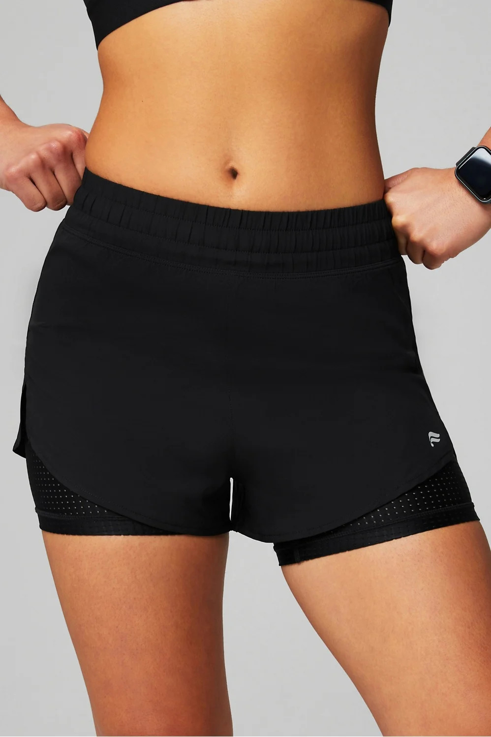 Perforated Run 2" Short | Fabletics - North America