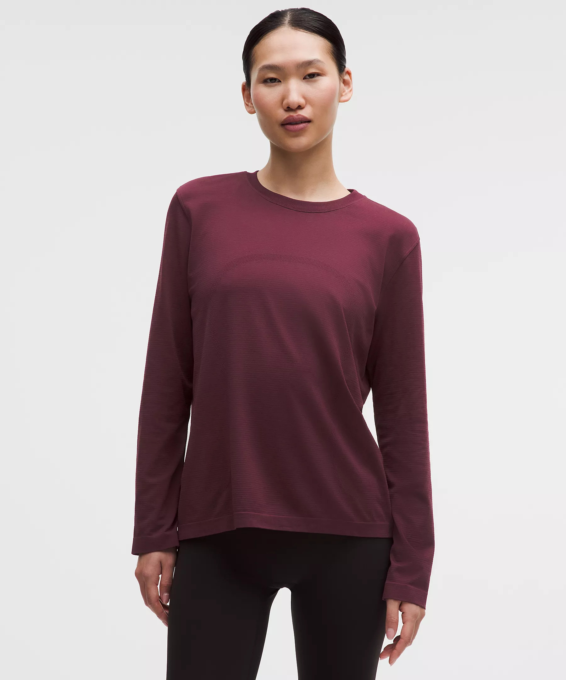 Swiftly Relaxed Long-Sleeve Shirt Hip Length | Lululemon (US)