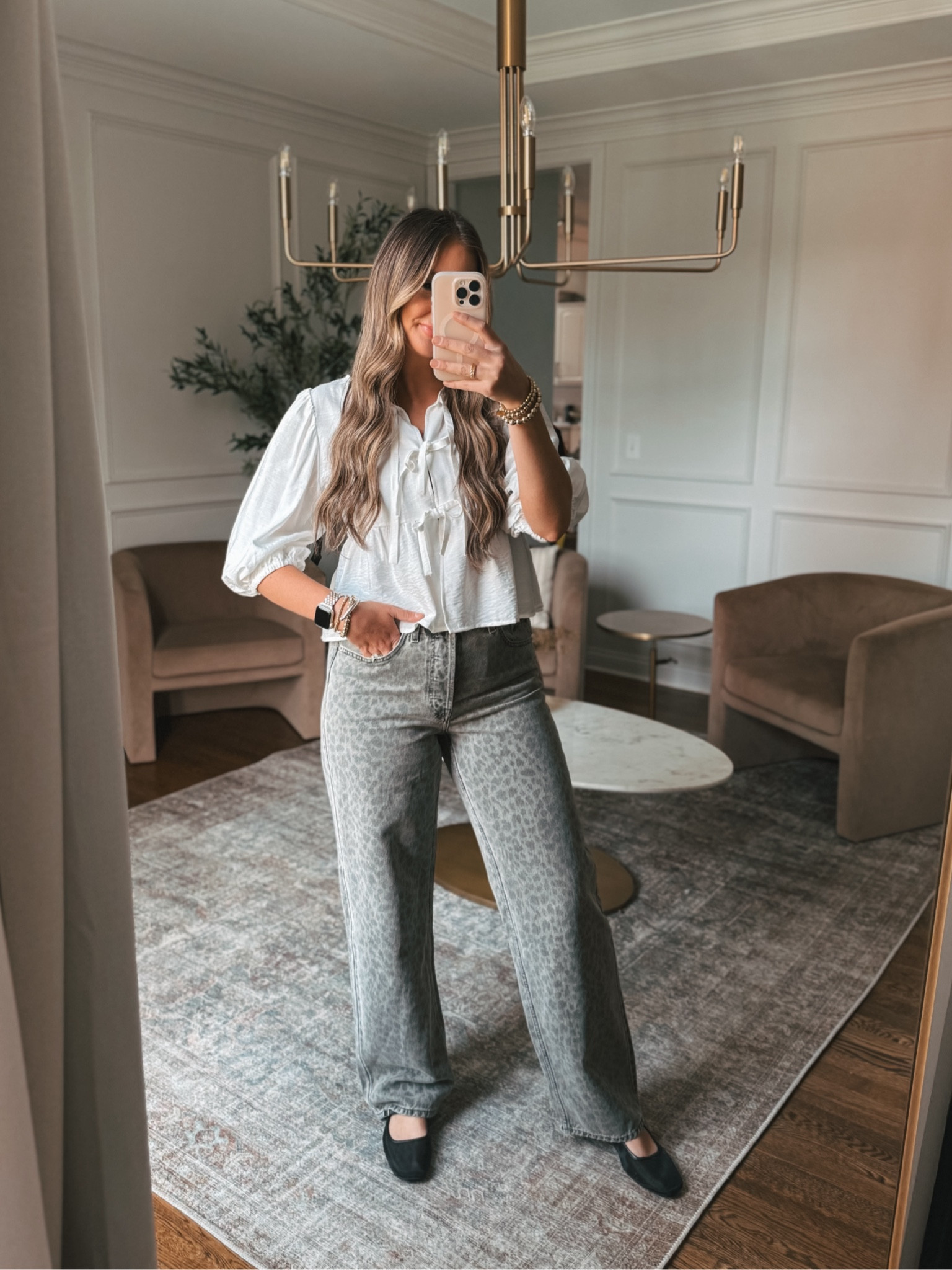 The cutest leopard pants from Target that are also SO comfy! Love these pants styled with this bow top and mesh black flats all from Target. The top is nursing and pumping friendly! 

Fit is true to size but if between size down in the pants 



#LTKStyleTip #LTKSeasonal #LTKFindsUnder50