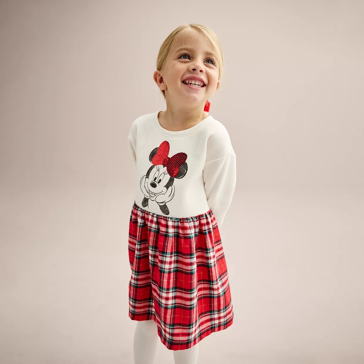 Disney's Minnie Mouse Baby & Toddler Girl Sweatshirt Dress by Jumping Beans® | Kohl's