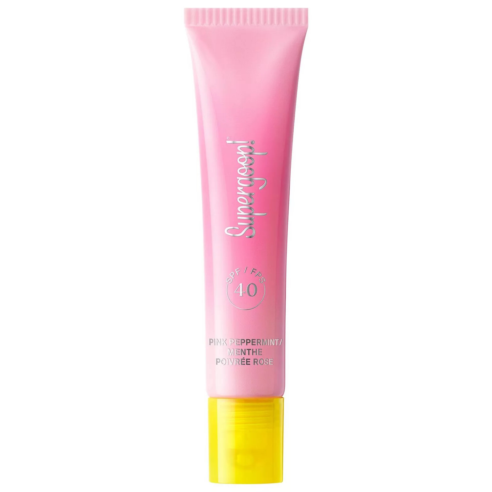 Supergoop! Glow Gloss SPF 40 Lip Balm with Peptides and Shea Butter, Size: 0.5 FL Oz, Pink Peppermint | Kohl's