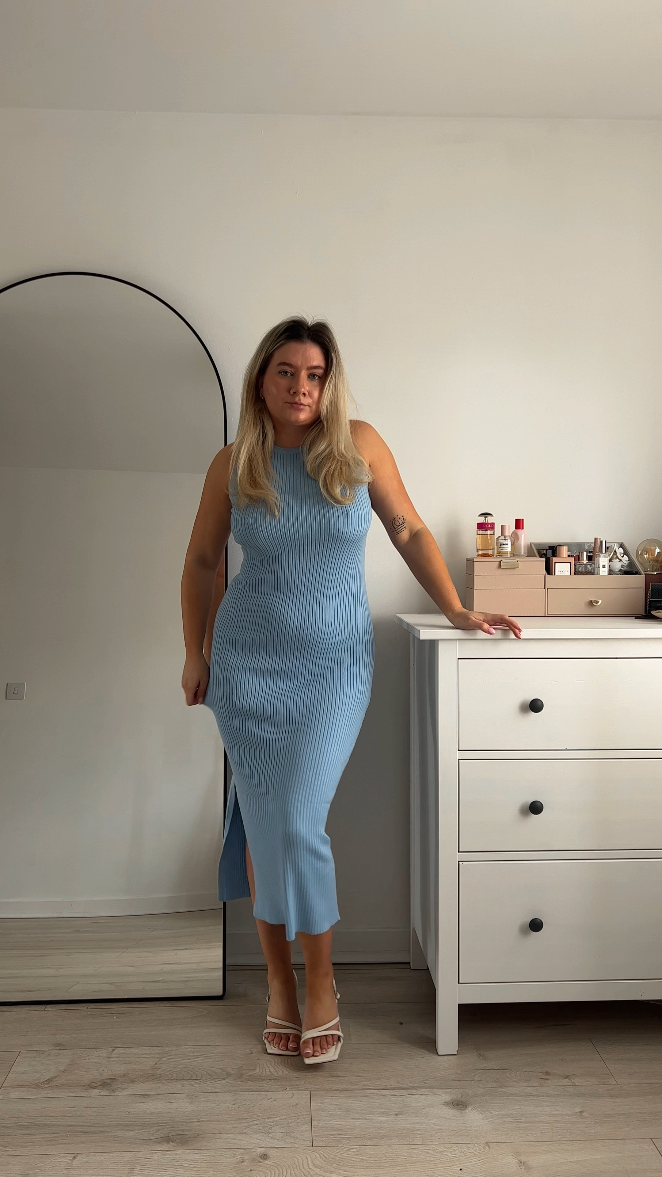 ribbed midi bodycon dresses for spring 💙🤎🖤

#LTKeurope #LTKstyletip #LTKSeasonal