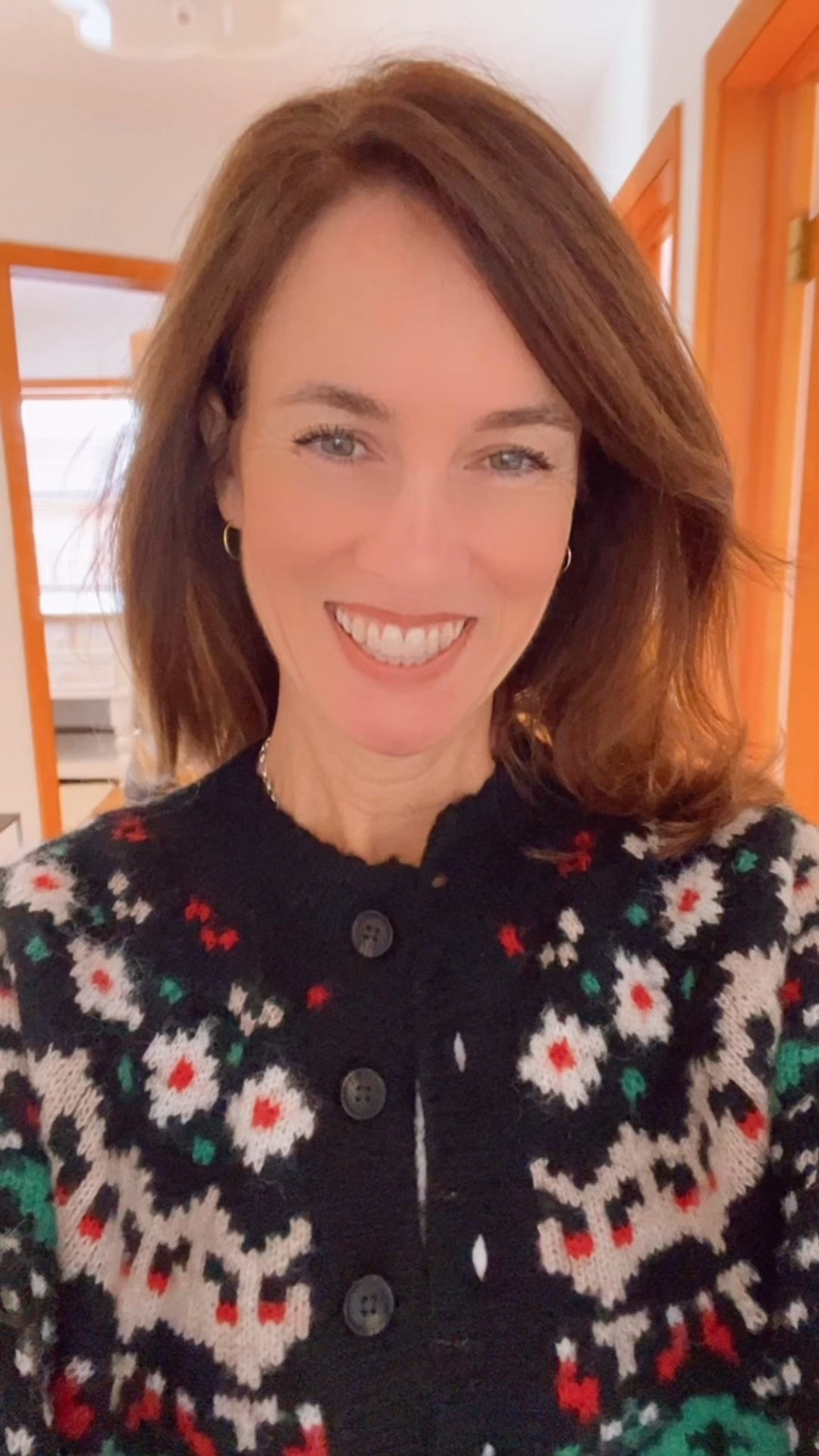 Target Sweaters - Women's Merriment Cardigan Sweater from Universal Thread in Black, white, green, red fair isle print - perfect for the Holidays and Christmas.  Christmas sweater #over40style #mydailystylepicks #myOOTD #MYStyle #mydailystylefinds #dailystylefinds #over50style #wintersweaters #target

#LTKHoliday #LTKFindsUnder50 #LTKOver40