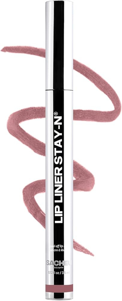Sacheu Lip Liner STAY-N Peel Off Lip Stain \u2014 Long Lasting Waterproof Lip Tint with Hyaluroni... | Amazon (US)