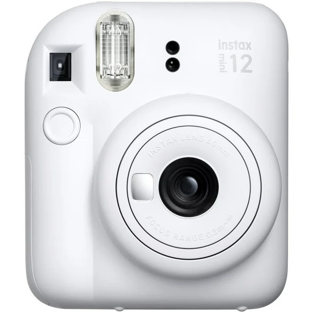 FUJIFILM INSTAX MINI 12 Instant Film Camera | Clay White | Walmart (US)