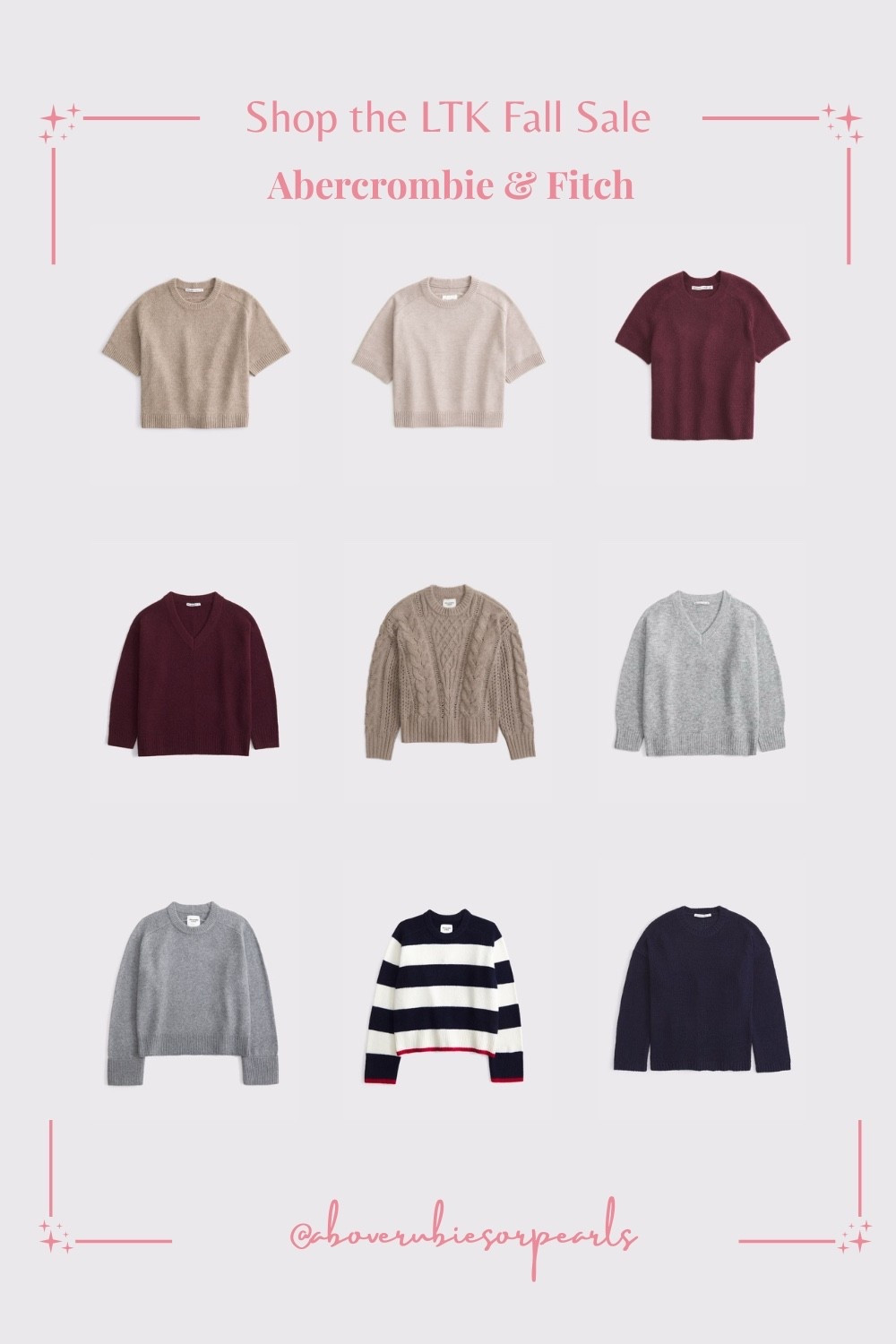 From lightweight short-sleeve knits to cozy long-sleeve crewnecks and v-necks, these sweaters in rich fall colors are perfect for layering, dressing up, or keeping it casual. Shop my favorite modest picks from the #LTKFallSale to refresh your fall wardrobe. 

#LTKSeasonal #LTKSaleAlert #LTKFallSale