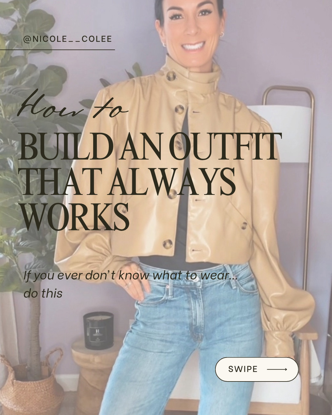 If you ever feel like you have nothing to wear… this is why 👀

Stop overthinking your outfits and start using a formula 💁‍♀️✨

Base → third piece → shoes → accessories → details

Once you get this, getting dressed becomes so much easier—and everything just works 🤍

#NicoleColeeStyle #OutfitFormula #EffortlessStyle #EverydayLuxury #LTKStyle

#LTKootd #LTKdayinmylife #LTKgrwm