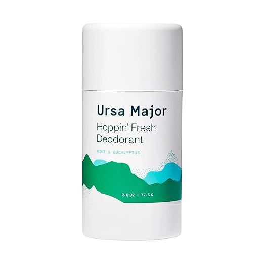 Ursa Major Natural Deodorant - Hoppin' Fresh | Aluminum-Free, Non-staining, Cruelty-Free | Formul... | Amazon (US)