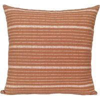Kufri Cusco Stripe in Terracotta Pillow Cover, Decorative Pillow Covers, Cotton Designer Farmhouse T | Etsy (US)