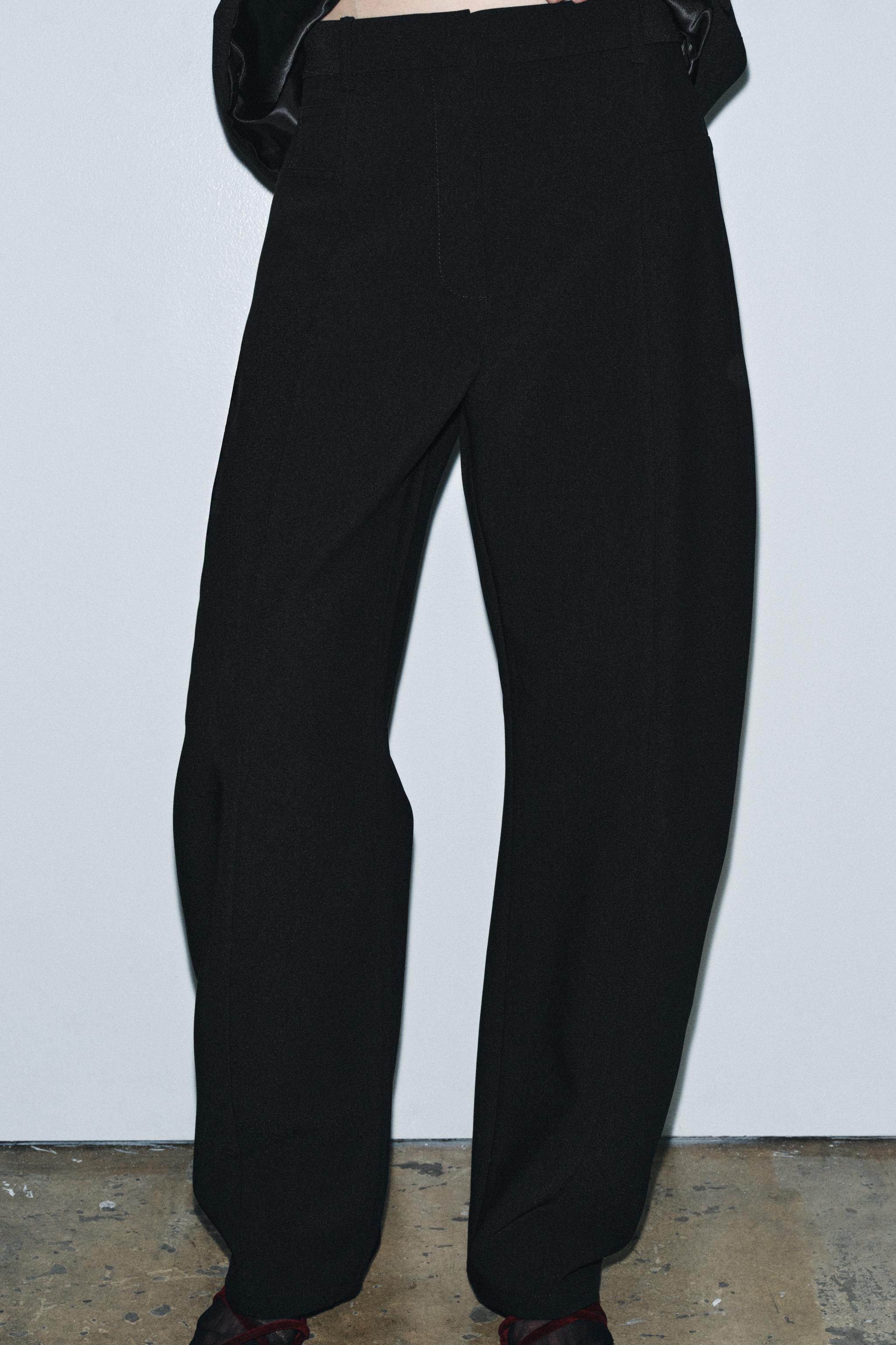 ZW COLLECTION BALLOON TROUSERS | Zara US