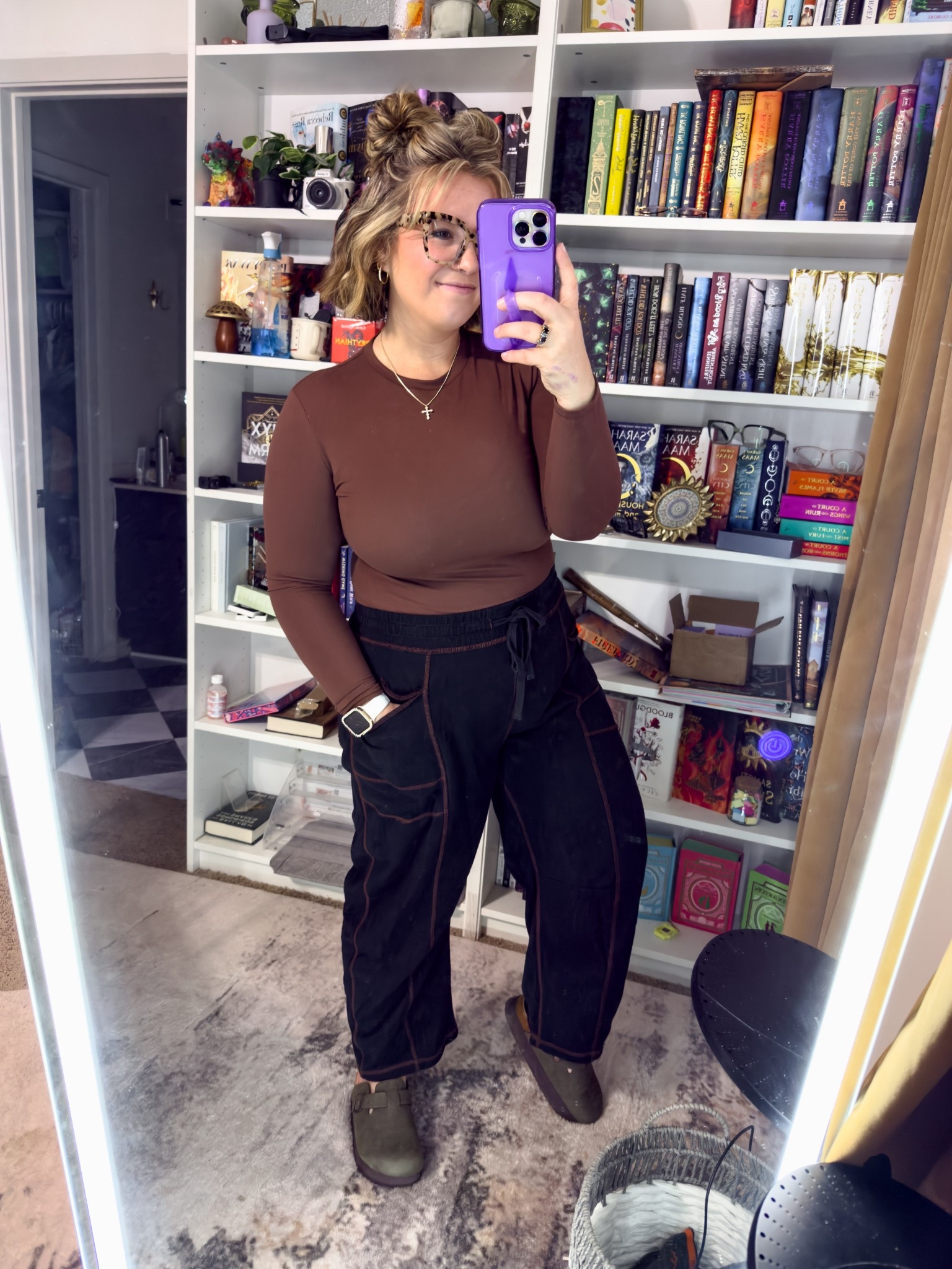 These pants said comfort meets cute, and I said ‘add to cart.
#TeacherOOTD #ComfyPants #TeacherStyle #TeacherFit #OOTD

#LTKMidsize #LTKCyberWeek #LTKootd