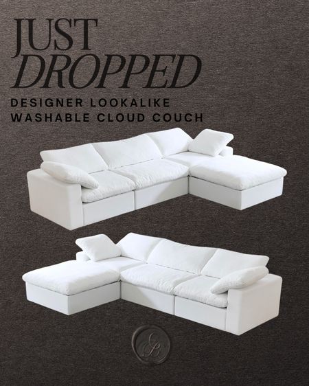 Just dropped! Designer lookalike washable cloud couch! 

Amazon, Rug, Home, Console, Amazon Home, Amazon Find, Look for Less, Living Room, Bedroom, Dining, Kitchen, Modern, Restoration Hardware, Arhaus, Pottery Barn, Target, Style, Home Decor, Summer, Fall, New Arrivals, CB2, Anthropologie, Urban Outfitters, Inspo, Inspired, West Elm, Console, Coffee Table, Chair, Pendant, Light, Light fixture, Chandelier, Outdoor, Patio, Porch, Designer, Lookalike, Art, Rattan, Cane, Woven, Mirror, Luxury, Faux Plant, Tree, Frame, Nightstand, Throw, Shelving, Cabinet, End, Ottoman, Table, Moss, Bowl, Candle, Curtains, Drapes, Window, King, Queen, Dining Table, Barstools, Counter Stools, Charcuterie Board, Serving, Rustic, Bedding, Hosting, Vanity, Powder Bath, Lamp, Set, Bench, Ottoman, Faucet, Sofa, Sectional, Crate and Barrel, Neutral, Monochrome, Abstract, Print, Marble, Burl, Oak, Brass, Linen, Upholstered, Slipcover, Olive, Sale, Fluted, Velvet, Credenza, Sideboard, Buffet, Budget Friendly, Affordable, Texture, Vase, Boucle, Stool, Office, Canopy, Frame, Minimalist, MCM, Bedding, Duvet, Looks for Less

#LTKhome #LTKSeasonal #LTKstyletip