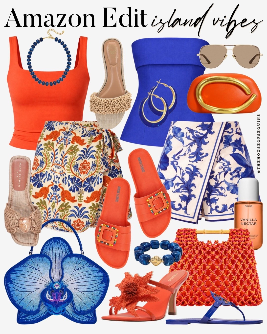 Shop Amazon vacation outfits! Summer sandals, wrap skirt, skort, Farm Rio inspired finds, woven bag, clutch, beaded sandals, raffia sandals, beaded necklace, tropical vacation aesthetic

Follow my LTK @thehouseofsequins on the @shop.LTK app to view this post and get my exclusive app-only content!

#liketkit 
@shop.ltk
https://liketk.it/64oeG

#LTKSaleAlert #LTKgrwm #LTKTravel