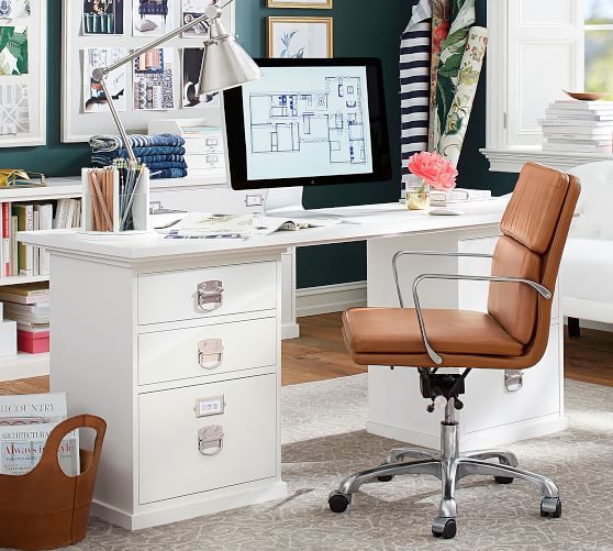 Bedford Rectangular Desk | Pottery Barn (US)