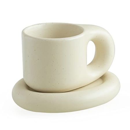 The new trendy “it mug” is super cute cream ceramic with coaster. @amazon

#LTKFind #LTKhome #LTKunder50