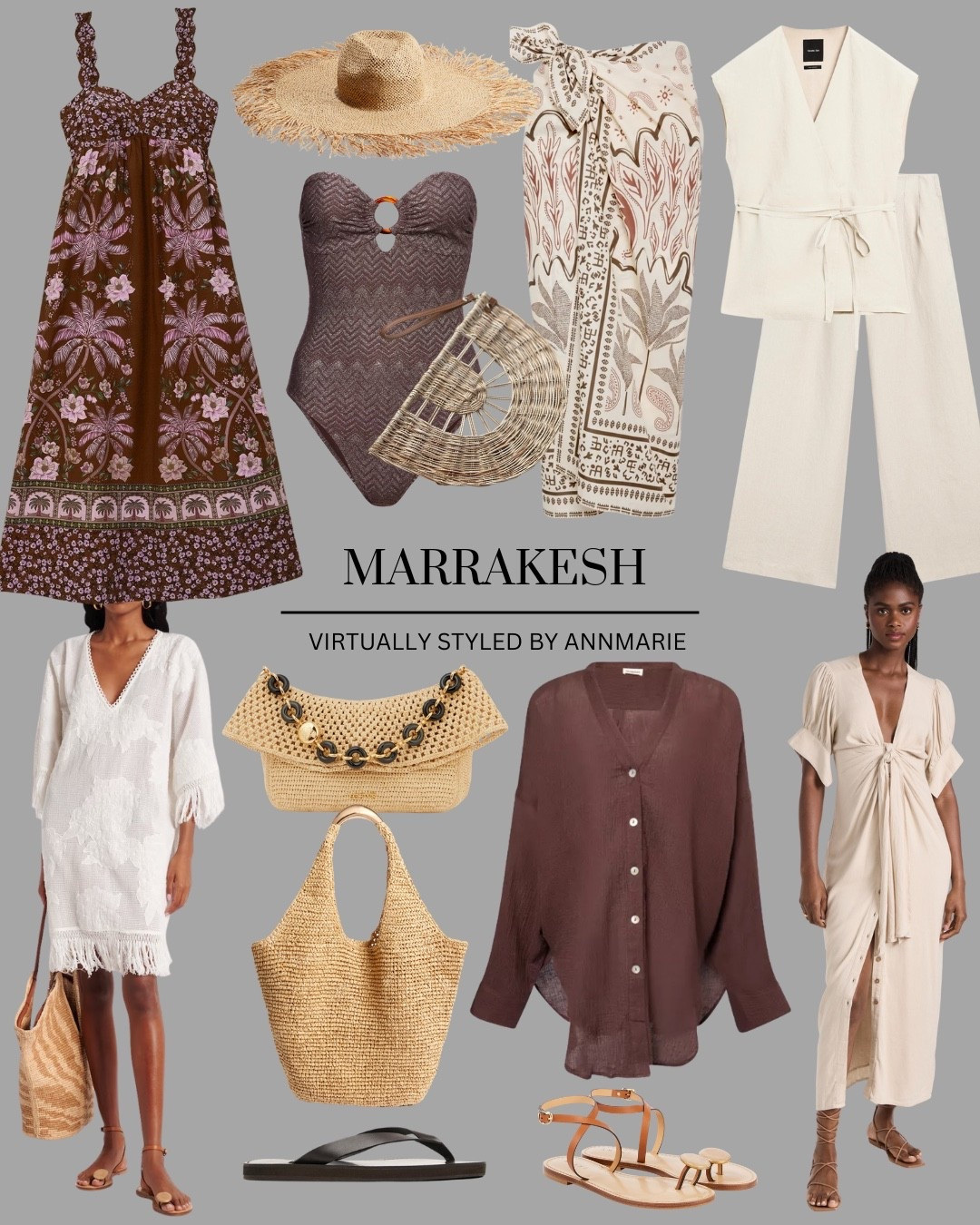 A little capsule wardrobe for a 3 night break in Marrakesh 🌅

Actual sarong is by Second Summer Label 

What to pack holiday clothes 

#LTKsummer #LTKstyletip