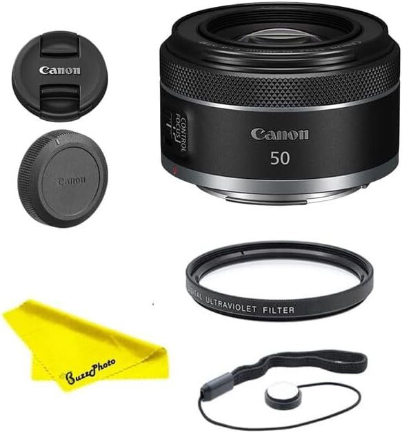 Canon RF50mm F1.8 STM for Canon Full Frame Mirrorless RF Mount Cameras [EOS R, EOS RP, EOS R5, EO... | Amazon (US)