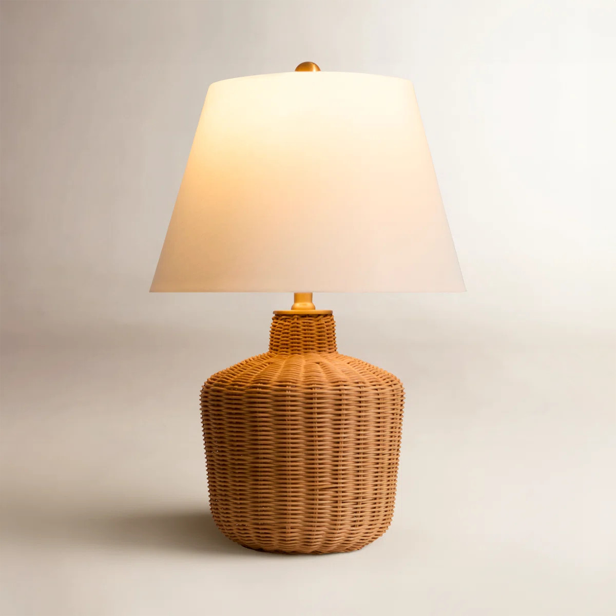 Nabila Wicker/Rattan Table Lamp | Birch Lane