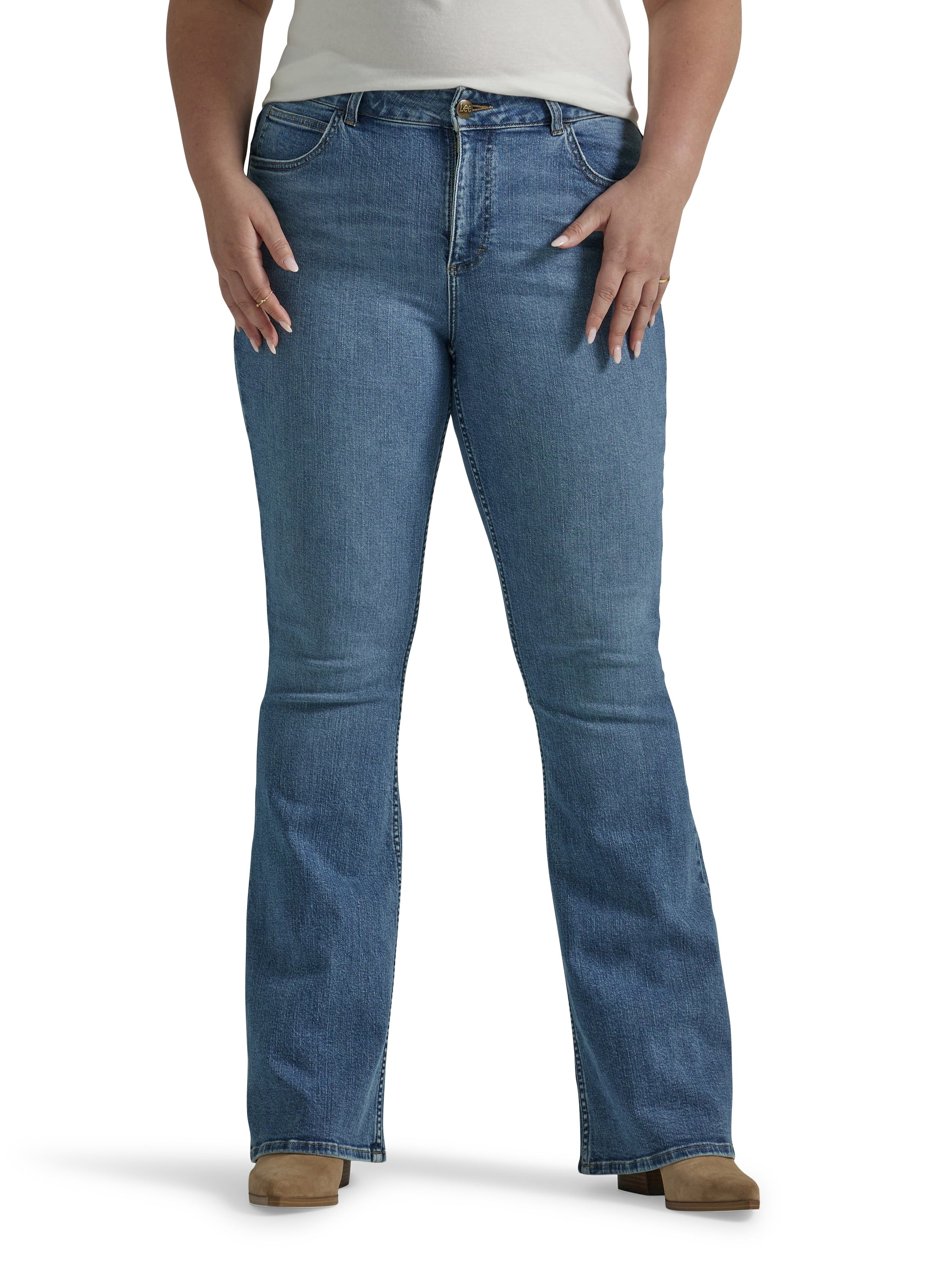 Lee® Women's Plus Legendary Flare Jean | Walmart (US)