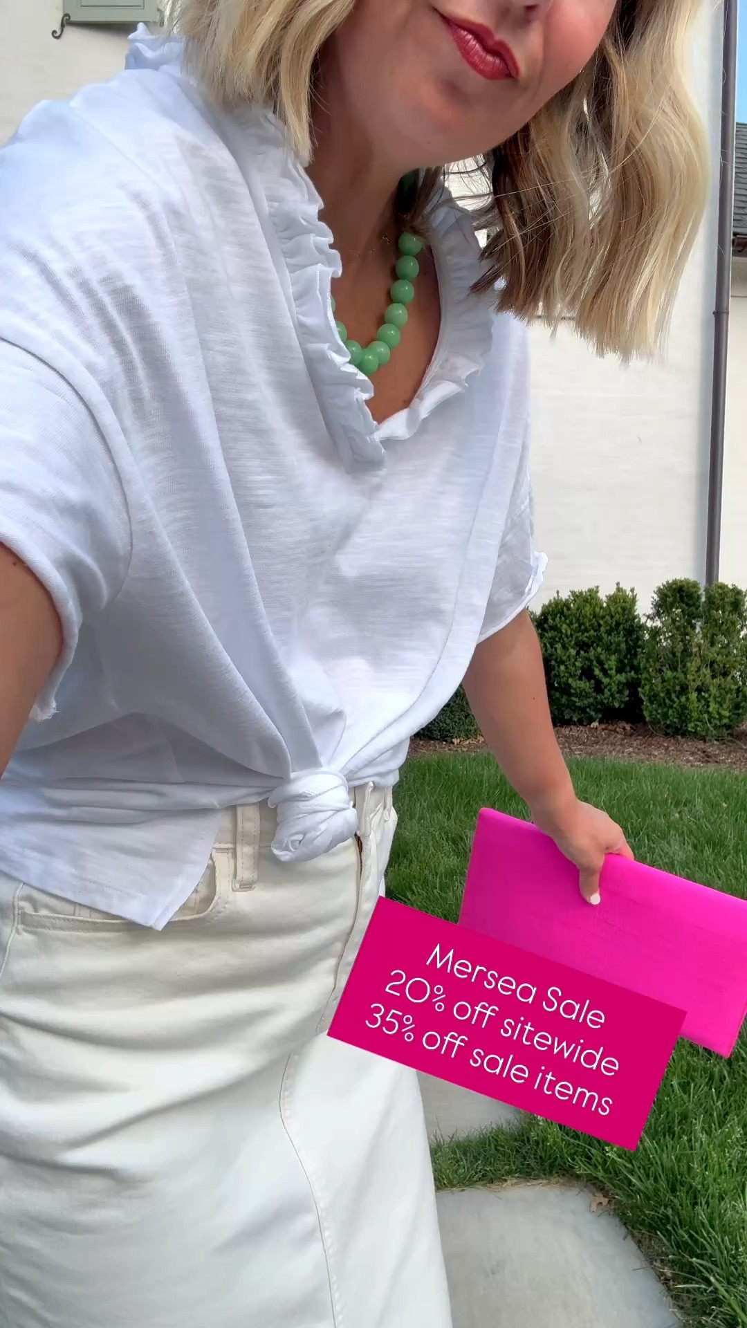 Y’all Mersea hardly ever goes on sale! They are having 20% off sitewide and 35% off sale items. ￼ It’s literally a 1 day sale and it’s so good. I love their tops because they are one size.  They come in petite and regular length. ￼

#LTKSaleAlert #LTKdayinmylife #LTKmomlife