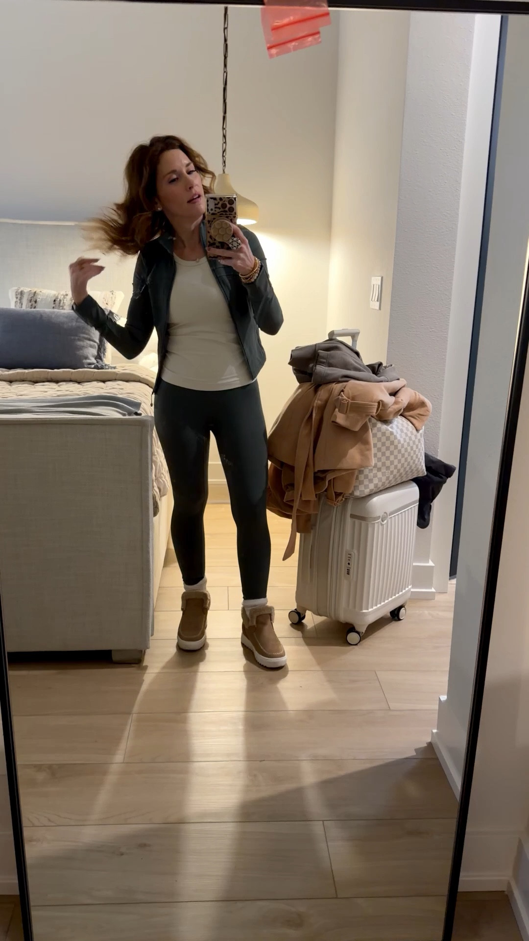 Travel 🧭 look athleisure wear for errands travel or working out. 

@Yellow Box 


#LTKootd #LTKActive #LTKfitnessgoals