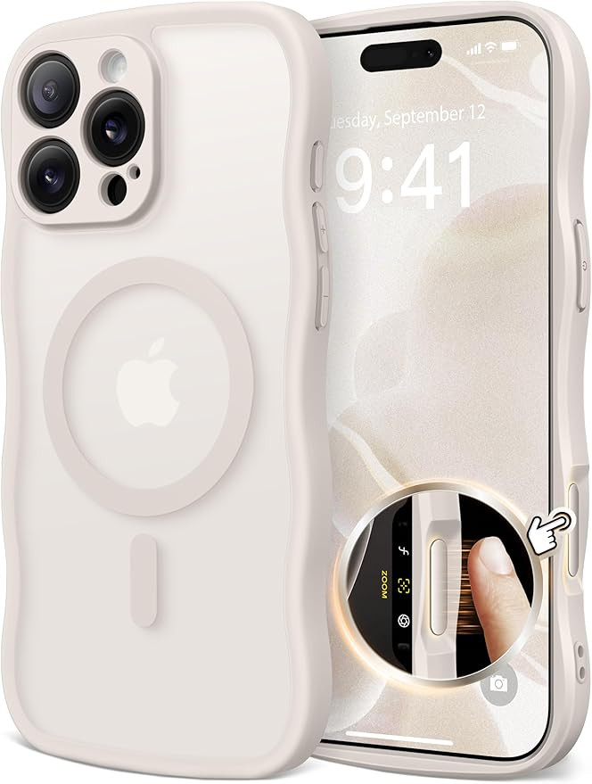 for iPhone 16 Pro Max Case for Women Girls, Upgraded [Full Camera Protection] [Compatible with Ma... | Amazon (US)