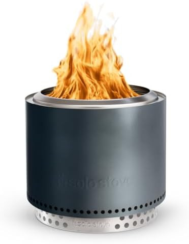 Solo Stove Bonfire with Stand | 19.5" Smokeless Fire Pit, Removable Ash Pan | Portable Stainless ... | Amazon (US)