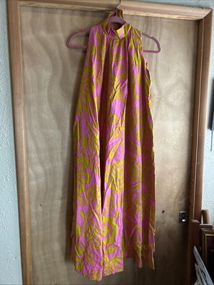 Vintage Cisilee Hawaii Honolulu Floral Muu Muu Aloha Dress Medium | eBay US