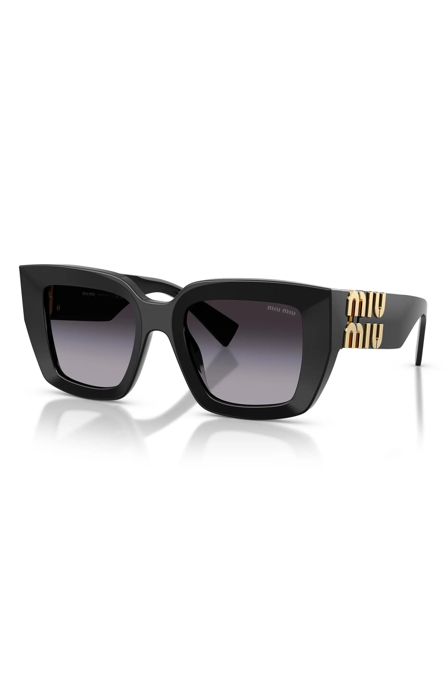 51mm Square Gradient Sunglasses | Nordstrom
