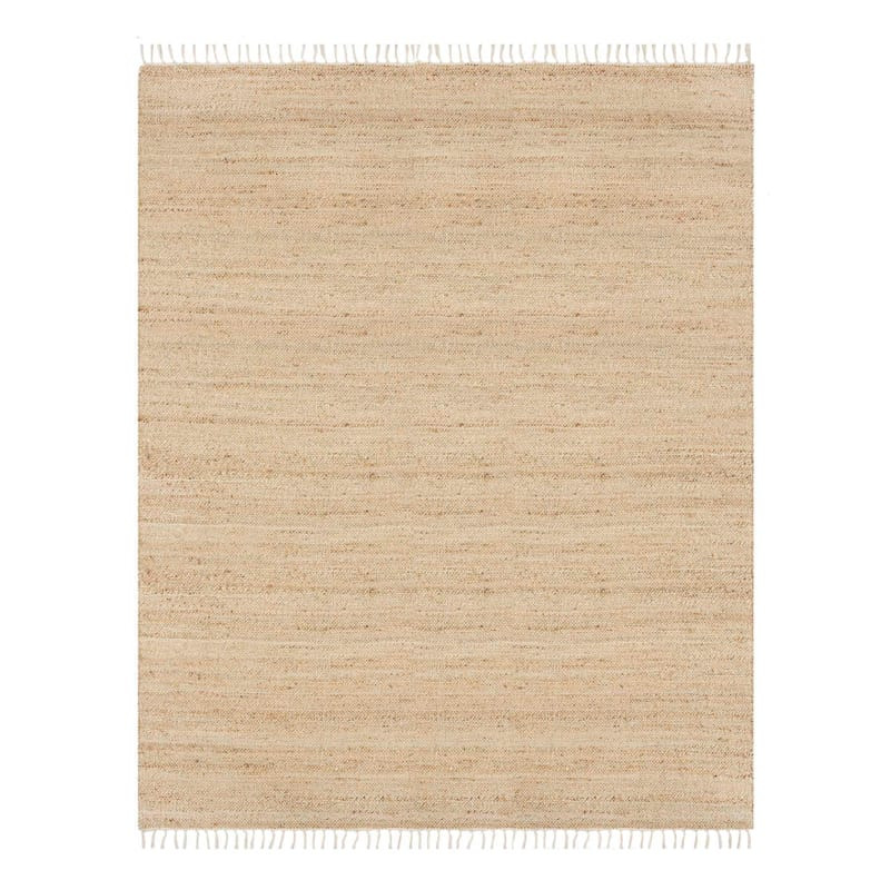 (B825) Lawrence Jute Fringe Area Rug, 8x10 | At Home