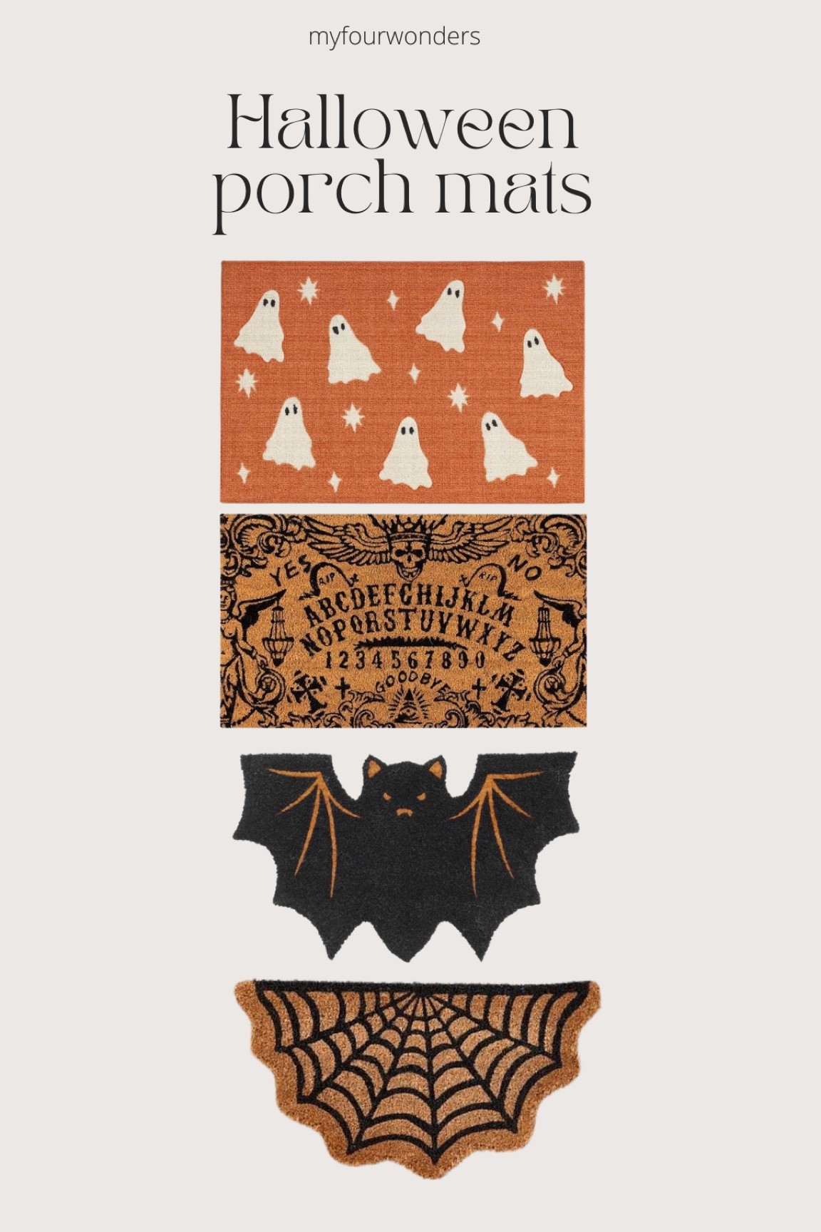 Halloween front porch mats

#LTKfamily #LTKSeasonal #LTKhome