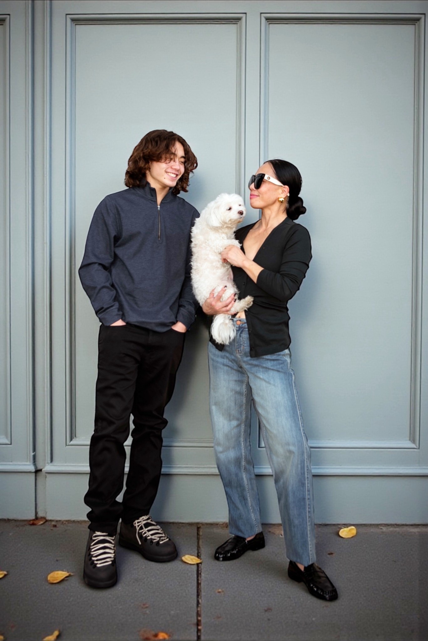 One of @duerperformace ’s only sales of the year is live — up to 50% off select styles.
These jeans are made for real life… dog walks, errands, and days with my son included. 🤍
Limited time only.
 #ad 

#LTKmomlife #LTKdayinmylife #LTKMens