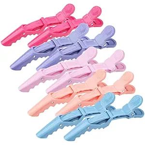 OBSCYON Plastic Non Slip Hair Clips for Women, Professional Alligator Hair Clips, Hair Styling Cl... | Amazon (US)