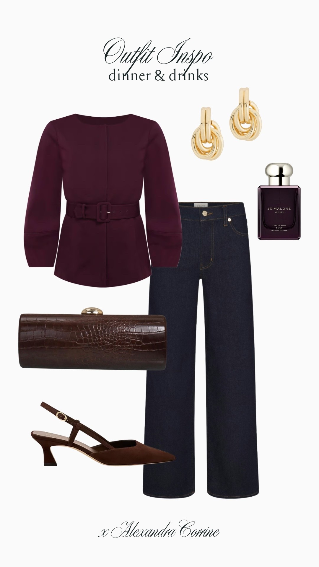 Fall outfit inspo 🍷🤎🍂

Fall outfit ideas, ootd, outfit inspo, chic fall style, wine red, burgundy, chocolate brown, date night outfit, kitten heels, clutch, amazon finds 

#LTKSeasonal #LTKStyleTip