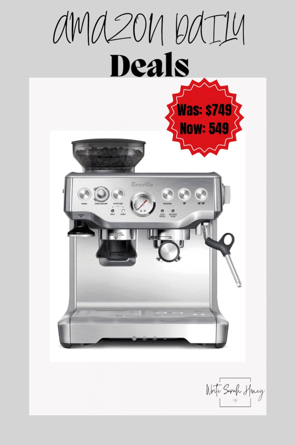 Don't Miss Out on Today's Amazon Daily Deal! Save big today for a limited time only. Hurry, offer ends soon! Shop Now!
#AmazonDailyDeal
#LimitedTimeOffer
#SaveBig
#DealOfTheDay
#ShopNow
#Discounts
#AmazonFinds
#FlashSale
#Bargain
#DontMissOut

#LTKSaleAlert #LTKFamily #LTKHome