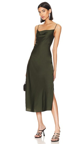 Hadley Dress in Forest Green | Revolve Clothing (Global)
