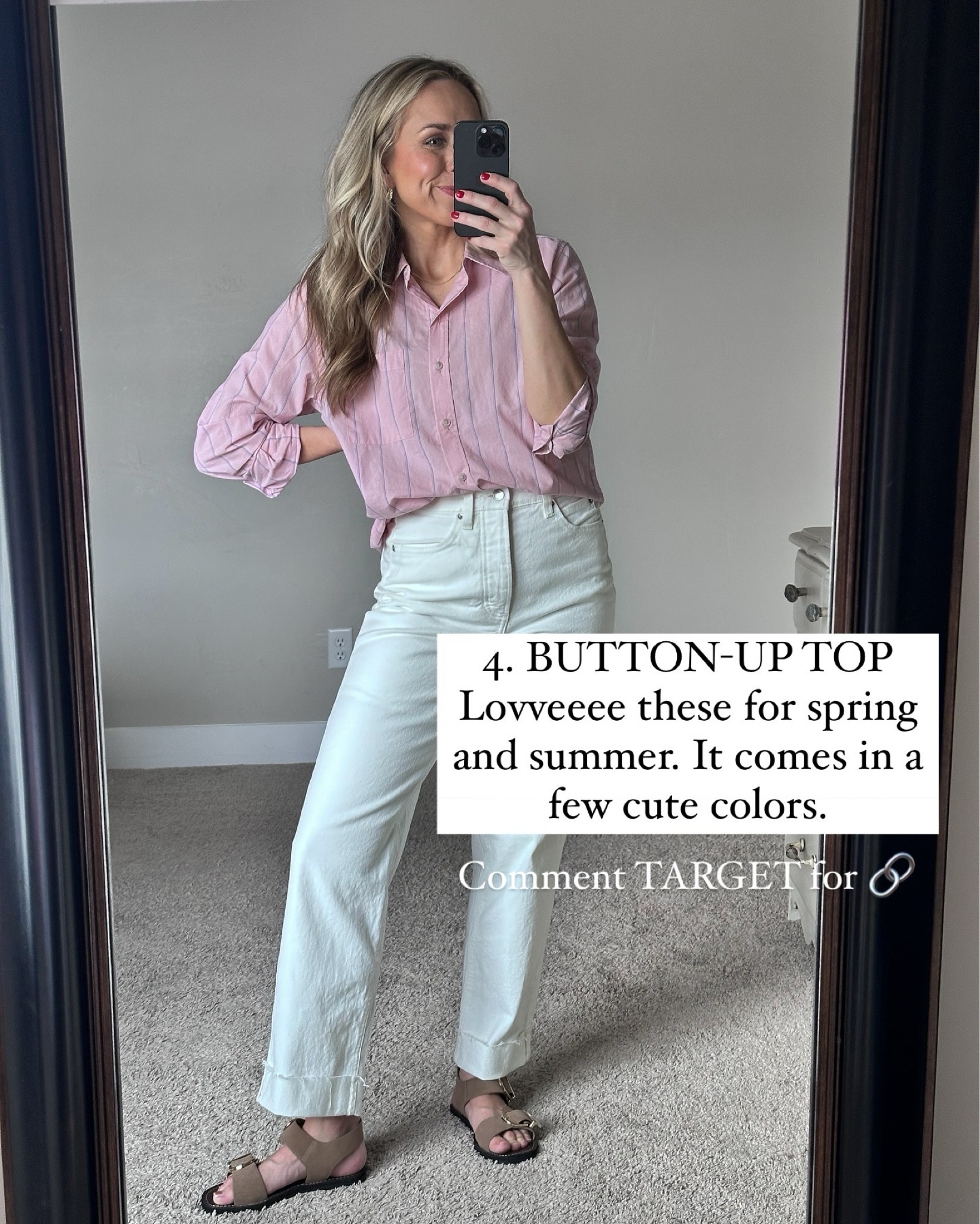 Great mom outfit! Head to toe Target!

Jeans and top are the to size.

#LTKMostLoved #LTKStyleTip #LTKFindsUnder50