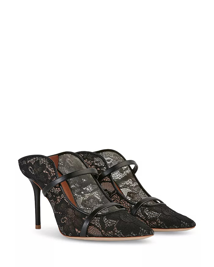Women's Maureen Lace High Heel Mules | Bloomingdale's (US)