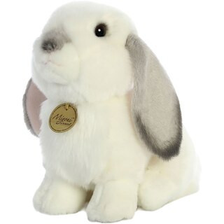 Aurora World Lop-Eared Rabbit Plush with Grey Ears, 11 in | CVS Health