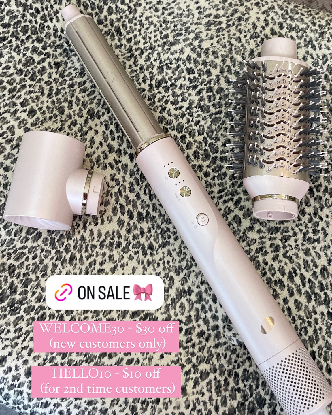 HONEST review! I’ve owned and used many hair tools over the past three years and this T3 Air 360 on @QVC is the SAME THING for a fraction of the price. Not to mention… it comes in the prettiest blush pink color + a tote bag to keep all your hair styling attachments in. Highly recommend this tool if you love a salon blowout look. Link in bio to shop!

WELCOME30 - $30 off $60+ purchases (new customers only)
HELLO10 - $10 off $25+ purchases (for 2nd time customers) 



#LTKSaleAlert #LTKBeauty