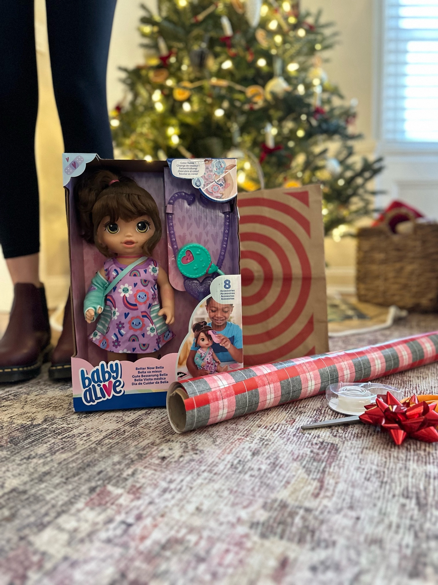 #ad #TargetPartner Last minute toy gifting alert! I think that this goes without saying but @Target has everything and anything all at an affordable price point!
So, that's exactly where I ran when I realized that I was short one gift. (Yes, I like the kids to have an even amount of gifts.) With the unique assortment of both new and old toys I quickly found the perfect gift, Baby Alive Better Now Bella.
Pretend play is huge in our home and Bella even comes with a cast! I can't wait to see the joy that it brings to our home Christmas morning! Be sure to shop at Target stores or Target.com for all your last minute Toy gifting. #Target #TargetFinds #Toys #liketkit #targetpartner